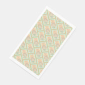 Meisje Boho Verjaardag Magisch Bord Geel Servet (Hoek)