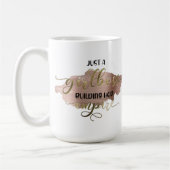 Meisje Boss Bouwen Haar Empire Roos Gold Coffee Koffiemok (Links)