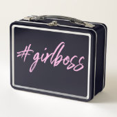 Meisje Boss Lunch Box | Make-up opbergdoos (Voorkant)