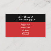 Meisje Boss Style Visitekaartje (Achterkant)