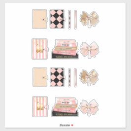 Meisje Boss Vrouwen Hoge Mode Planner Decals Sticker