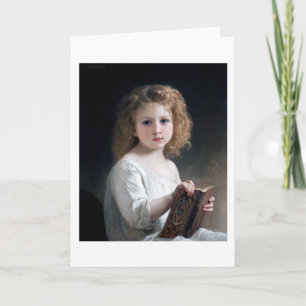Meisje, Bouguereau Kaart