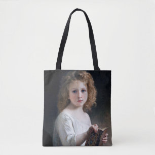 Meisje, Bouguereau Tote Bag