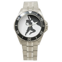 meisje bouldering horloge