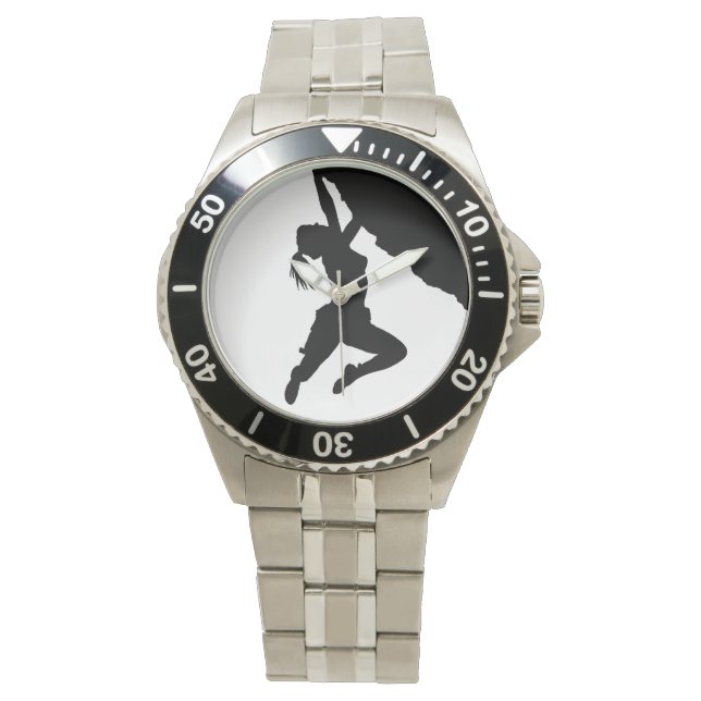meisje bouldering horloge (Voorkant)