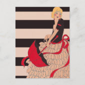  meisje briefkaart (Voorkant)