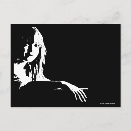 Meisje Briefkaart (Voorkant)