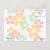 Meisje Briefkaart (Achterkant)