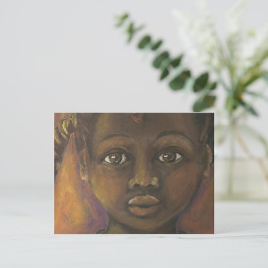 Meisje Briefkaart (Staand voorkant)