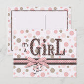 Meisje Briefkaart (Voorkant / Achterkant)