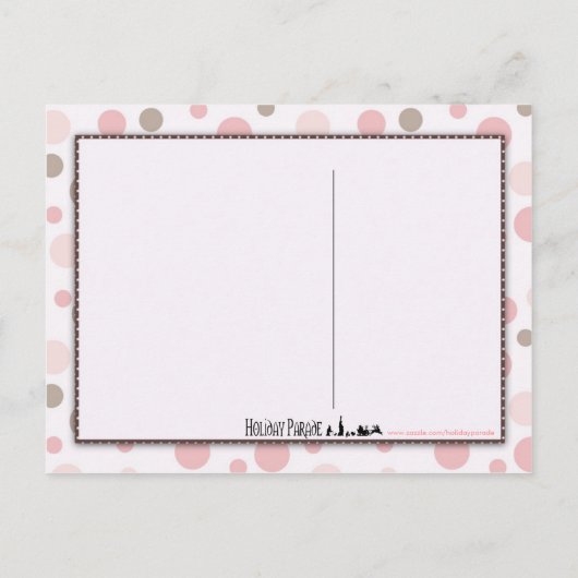 Meisje Briefkaart (Achterkant)