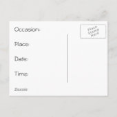 MEISJE: BUBBELS: KUNST: PARTIJ: UITNODIGING (Achterkant)