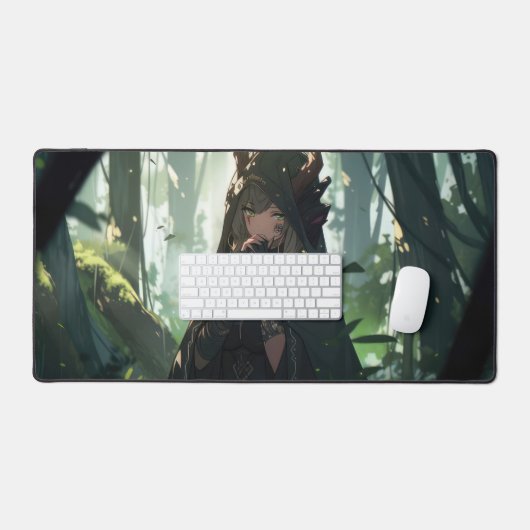 meisje bureaumat (Keyboard & Muis)