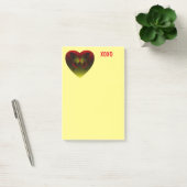 Meisje Butterfly Love Heart Post-it® Notes (Kantoor)