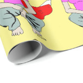meisje cadeaupapier (Rol Hoek)