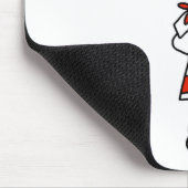 Meisje Chef Stickfiguur Muismatten (Hoek)