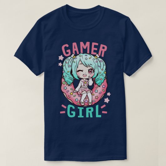 Meisje Cosplay T-shirt (Design voorkant)