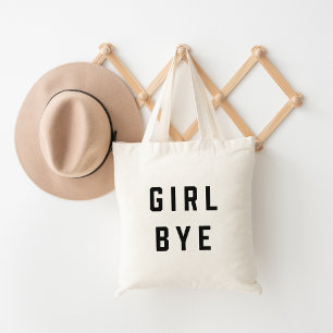 Meisje, Dag Citaat Tote Bag