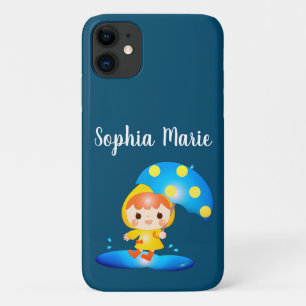 Meisje dansen onder de regen Case-Mate iPhone case