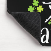 Meisje Dansende Ierse Dans St Patrick's Day Muismat (Hoek)
