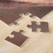 Meisje danser in een roze jurk legpuzzel (Zijkant)