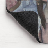 Meisje dat haar haar haar haar schikt, 1886 (olie  muismat (Hoek)