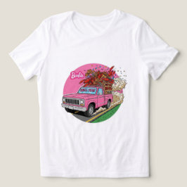 Meisje dat houdt van Crawfish Truck T-shirt! 🚚💖 Tri-Blend Shirt