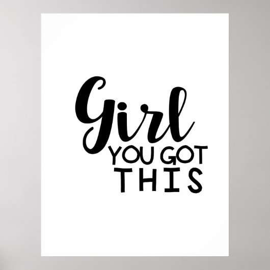 Meisje dat je hebt poster (Voorkant)