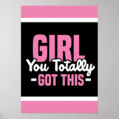 Meisje dat je helemaal hebt. poster (Voorkant)