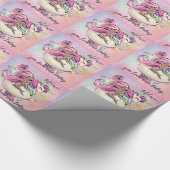  meisje DAT JE VANDAAG NAUWKEURIG ZIET Cadeaupapier (Hoek)