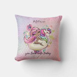  meisje DAT JE VANDAAG NAUWKEURIG ZIET Kussen