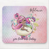  meisje DAT JE VANDAAG NAUWKEURIG ZIET Muismat (Voorkant)