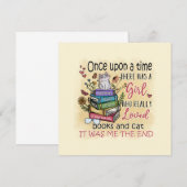 Meisje dat van boeken houdt (Voorkant / Achterkant)