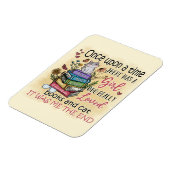 Meisje dat van boeken houdt magneet (Linkerzijde)