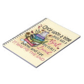 Meisje dat van boeken houdt notitieboek (Linkerzijde)