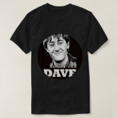 Meisje dat van Dave Limited de  Retro van de Uitga T-shirt (Design voorkant)