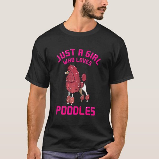Meisje dat van de puree houdt t-shirt (Voorkant)