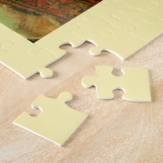 Meisje dat viool speelt legpuzzel (Zijkant)