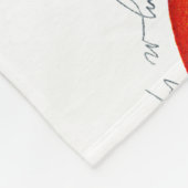 Meisje dat vliegvliegtuigen stort fleece deken (Hoek)