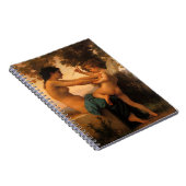 Meisje dat zich verdedigt tegen Cupido door Bougue Notitieboek (Rechterzijde)