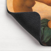 Meisje dat zichzelf verdedigt tegen Cupid door Bou Muismat (Hoek)