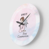 Meisje, de Eerste Engel van de Heilige Communie Grote Klok (Hoek)