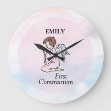 Meisje, de Eerste Engel van de Heilige Communie