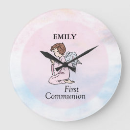 Meisje, de Eerste Engel van de Heilige Communie Grote Klok