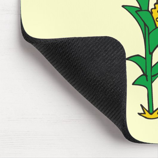 Meisje de T-shirts en de Giften van Weinig Tuinman Muismat (Hoek)