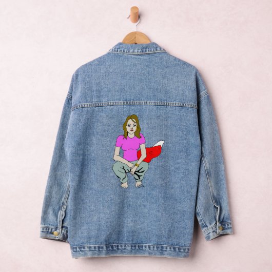 meisje denim jacket (Hangar)