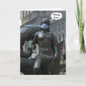 Meisje, denken aan jou - kaart (Voorkant)