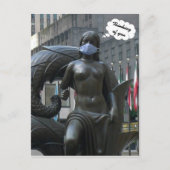 Meisje, denken aan jou - V briefkaart (Voorkant)