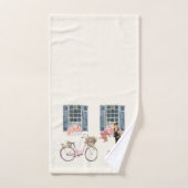 Meisje Designer Tas Purse Hond Honden kunst print Handdoek (Handdoek)