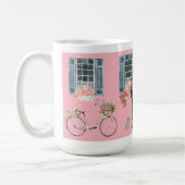 Meisje Designer Tas Purse Hond Honden kunst print Koffiemok (Links)